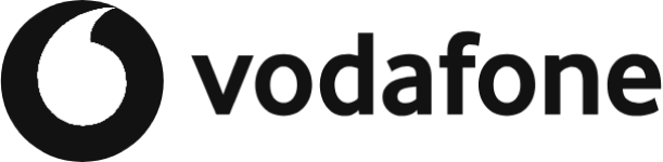 logo vodafone dark